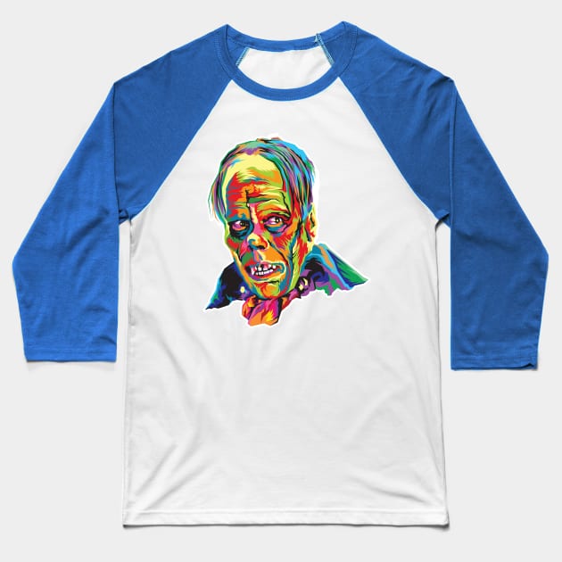 The Phantom (Colorful Version) Baseball T-Shirt by pentoolarts